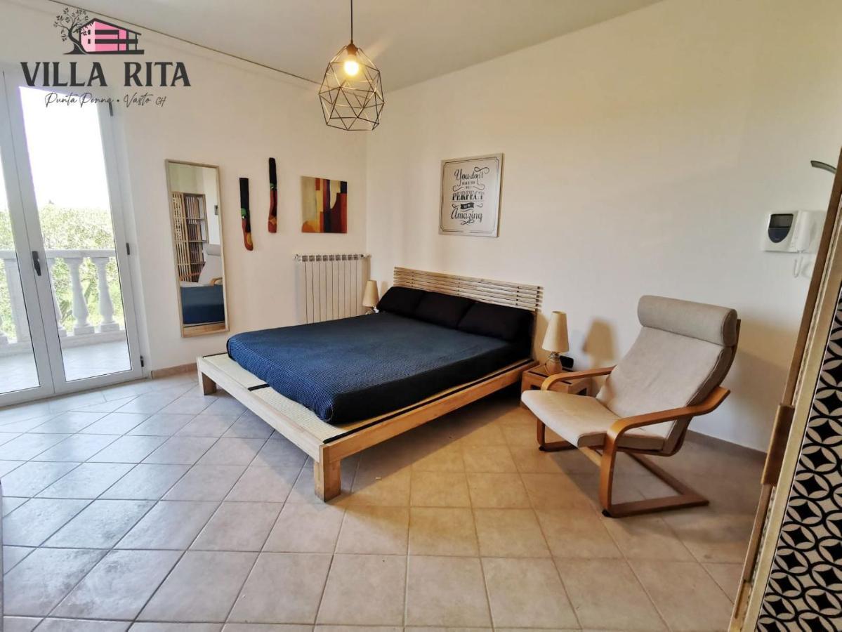 Villa Rita - Casa Vista Mare - Vasto Punta Penna Exteriér fotografie