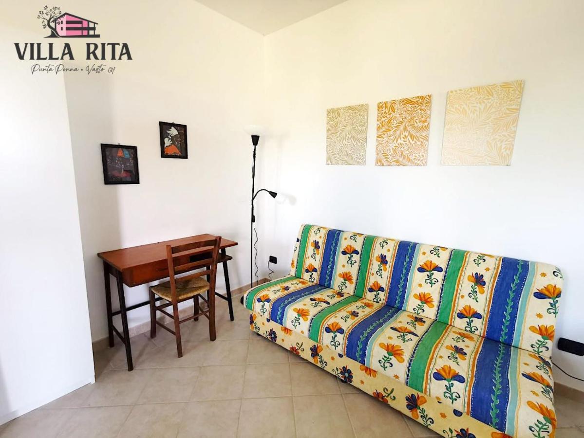 Villa Rita - Casa Vista Mare - Vasto Punta Penna Exteriér fotografie