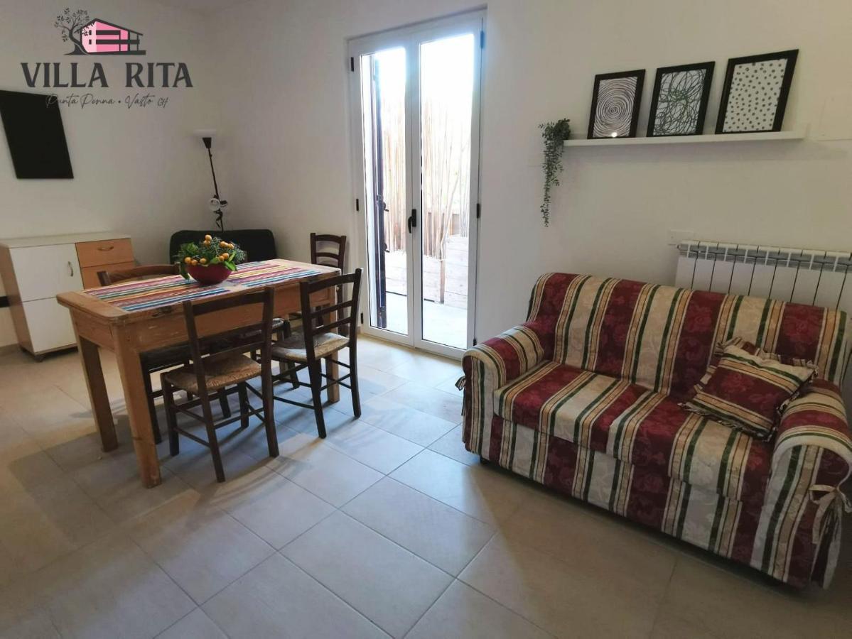 Villa Rita - Casa Vista Mare - Vasto Punta Penna Exteriér fotografie