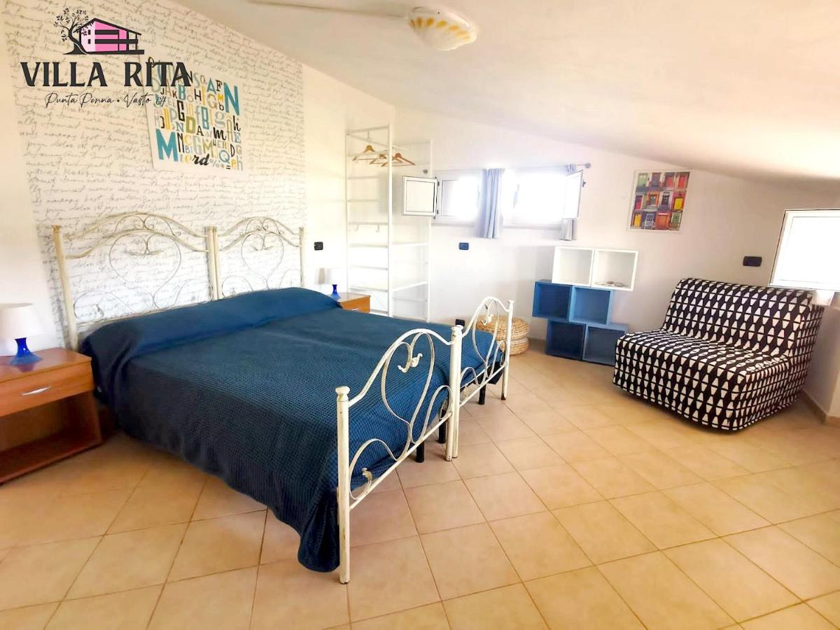 Villa Rita - Casa Vista Mare - Vasto Punta Penna Exteriér fotografie