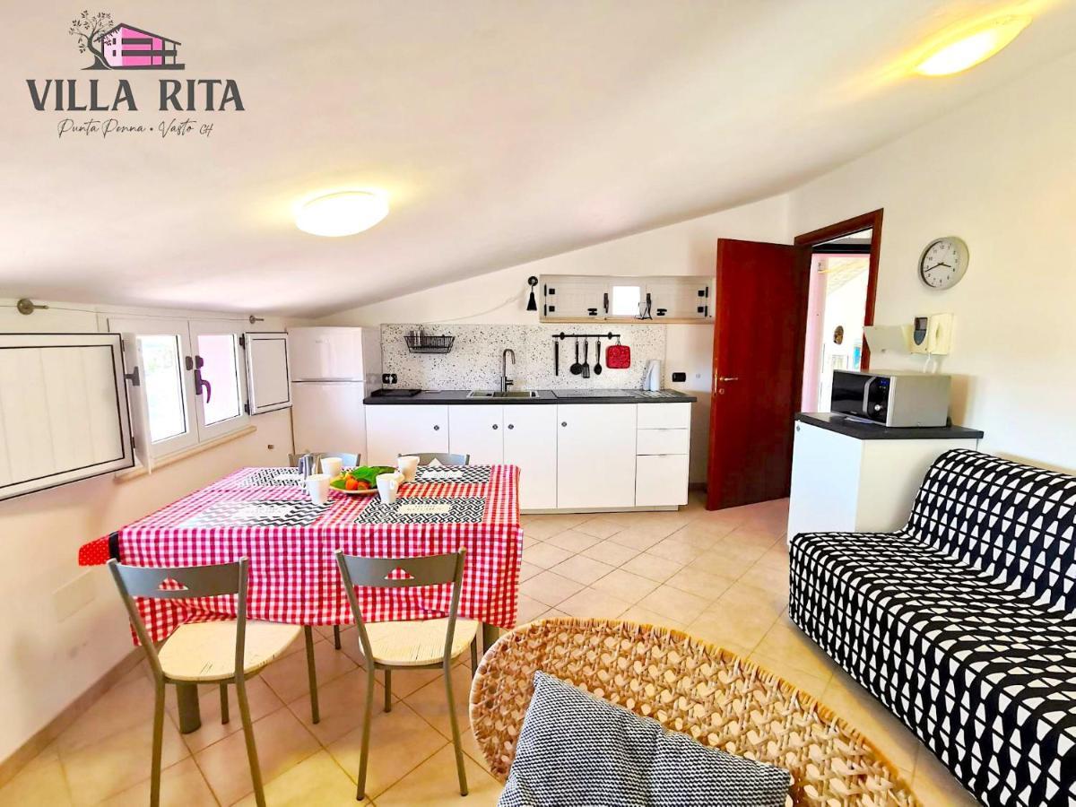 Villa Rita - Casa Vista Mare - Vasto Punta Penna Exteriér fotografie