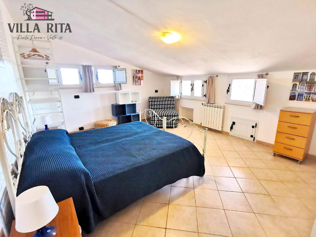 Villa Rita - Casa Vista Mare - Vasto Punta Penna Exteriér fotografie
