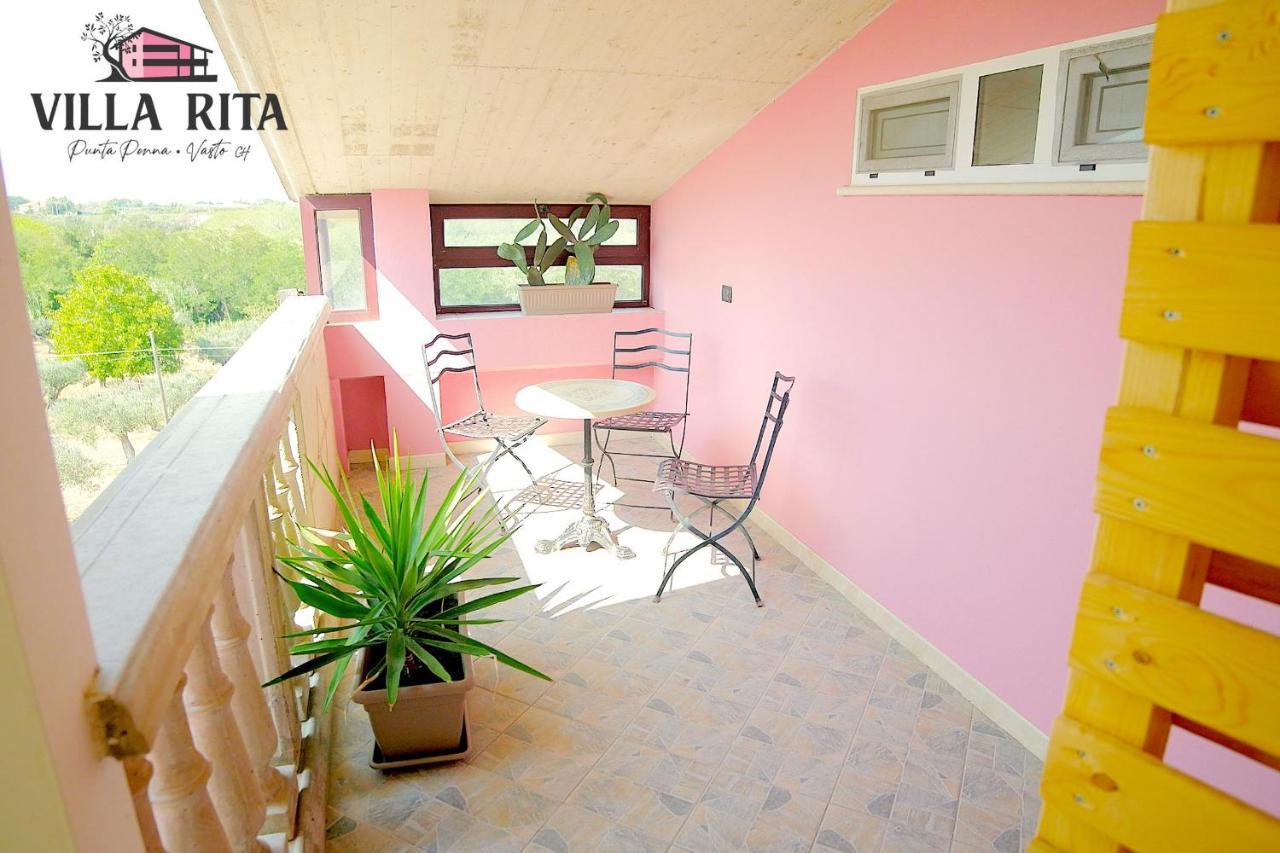 Villa Rita - Casa Vista Mare - Vasto Punta Penna Exteriér fotografie